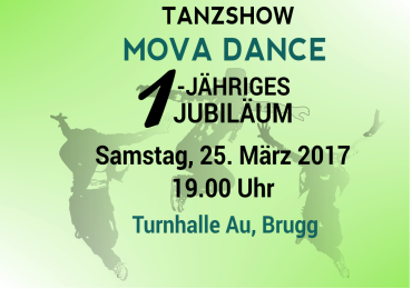 WOW 1-jähriges Jubiläum Tanzschule Mova Dance !!!